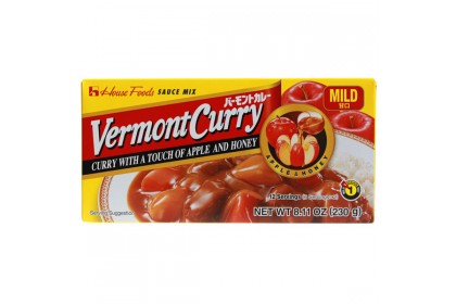 House Vermont Japanese Curry Mild (Red) 微辣日式咖喱 230GM（VIP会员价：RM14.20）